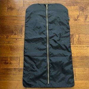 Louis Vuitton Plastic Garment Cover Bag Travel Cover Brown Gold